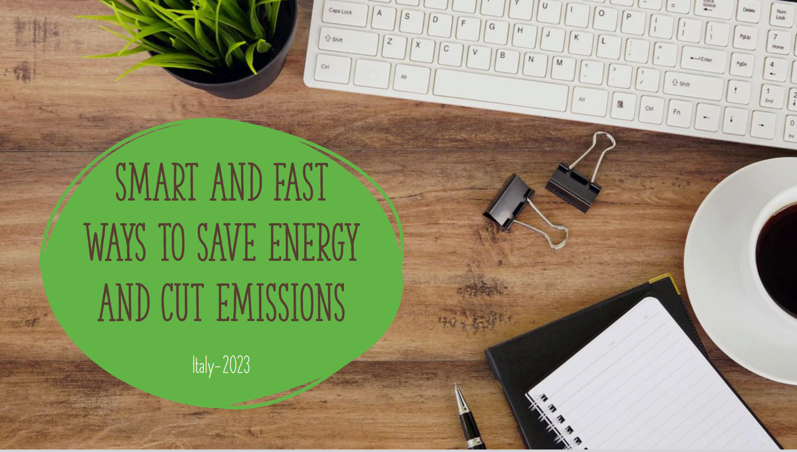 Screenshot Saving energy and cutting emissionspdf